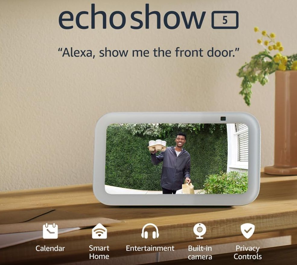 Hlasový asistent Amazon Echo Show 5 (3nd Gen) Light Sea Blue ...
