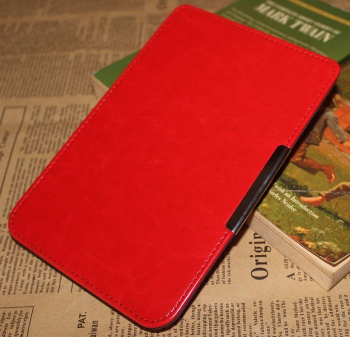 Pocketbook 515 Mini Durable Lock EB02 červené - puzdro, magnet