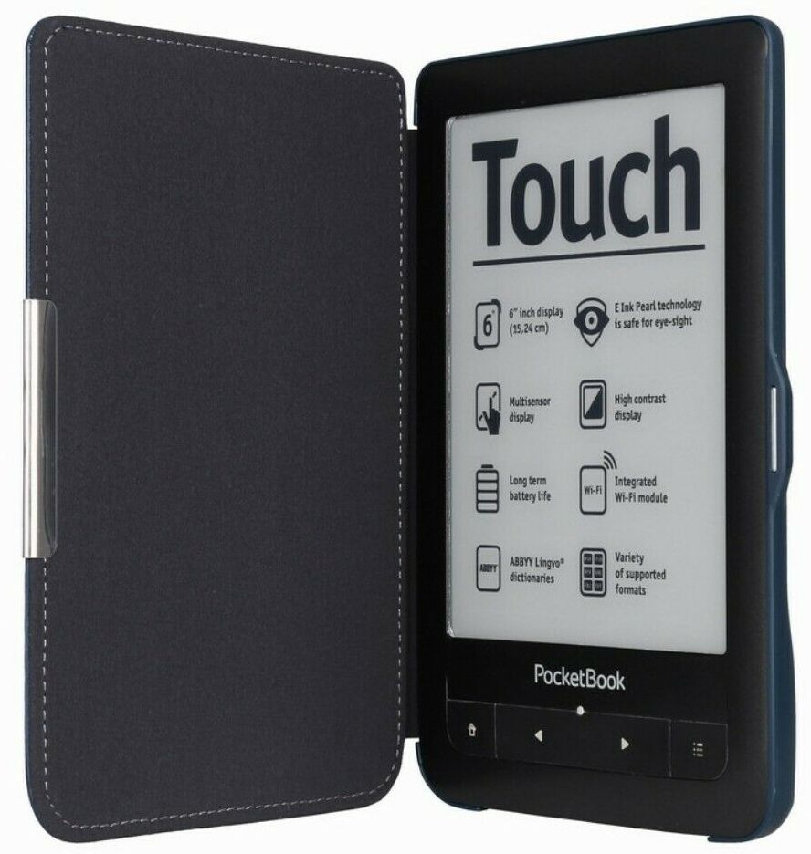 Pocketbook 622 / 623 Durable Lock 1264 - fialové púzdro, magnet