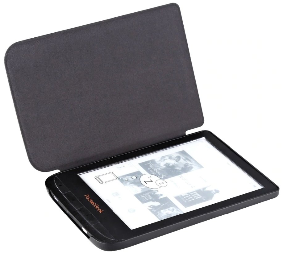 Durable Lock DL1242 - púzdro pre Pocketbook 616 / 617 / 618 / 627 / 628 / 632 / 633 - čierne