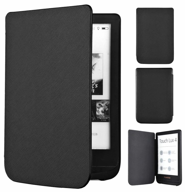 Durable Lock DL1242 - púzdro pre Pocketbook 616 / 617 / 618 / 627 / 628 / 632 / 633 - čierne