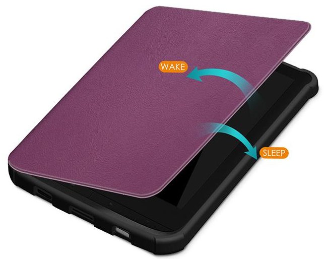 Durable Lock DL1246 - puzdro pre Pocketbook 616 / 617 / 618 / 627 / 628 / 632 / 633 - fialové