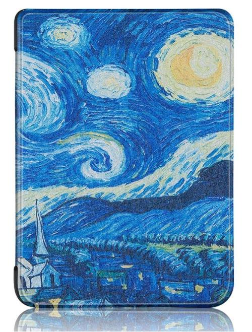 DURABLE LOCK DL-1292 - púzdro pre Amazon Kindle 2020 / 2019 - motív Gogh