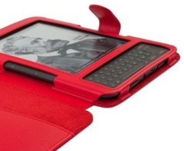 Amazon Kindle 3 Keyboard FORTRESS FT122 červené púzdro