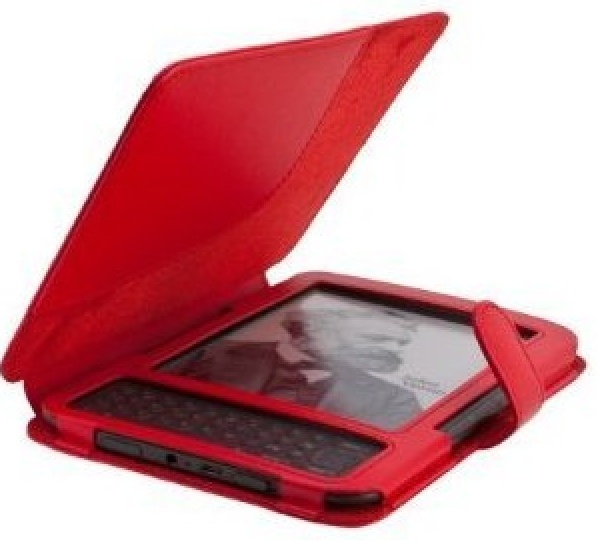 Amazon Kindle 3 Keyboard FORTRESS FT122 červené púzdro