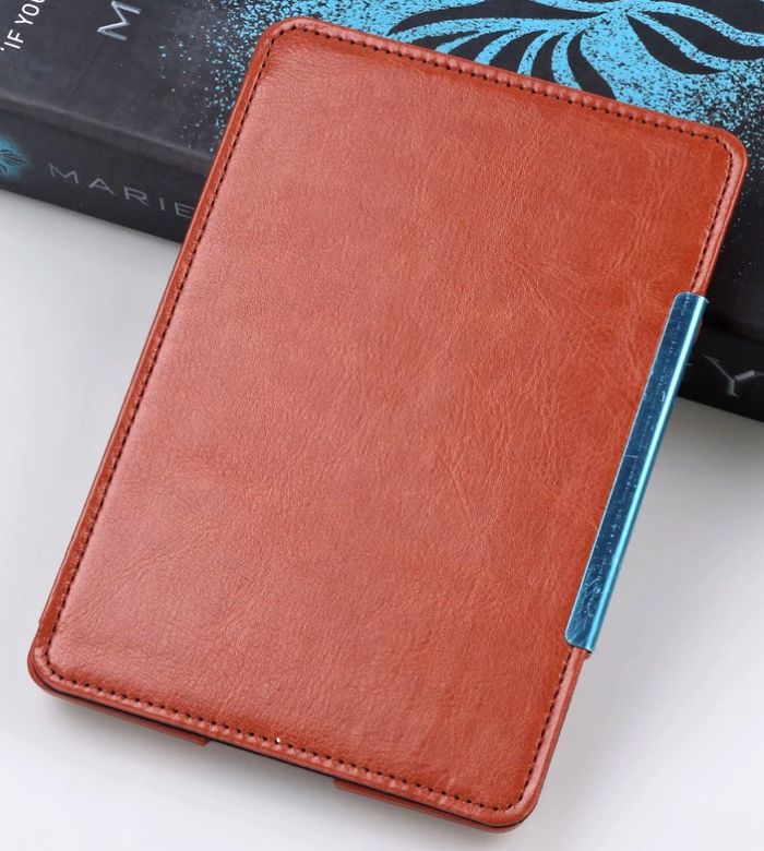 Obal na čítačku Amazon Kindle 4/5 Durable Lock - AKF03 - hnedé, magnet