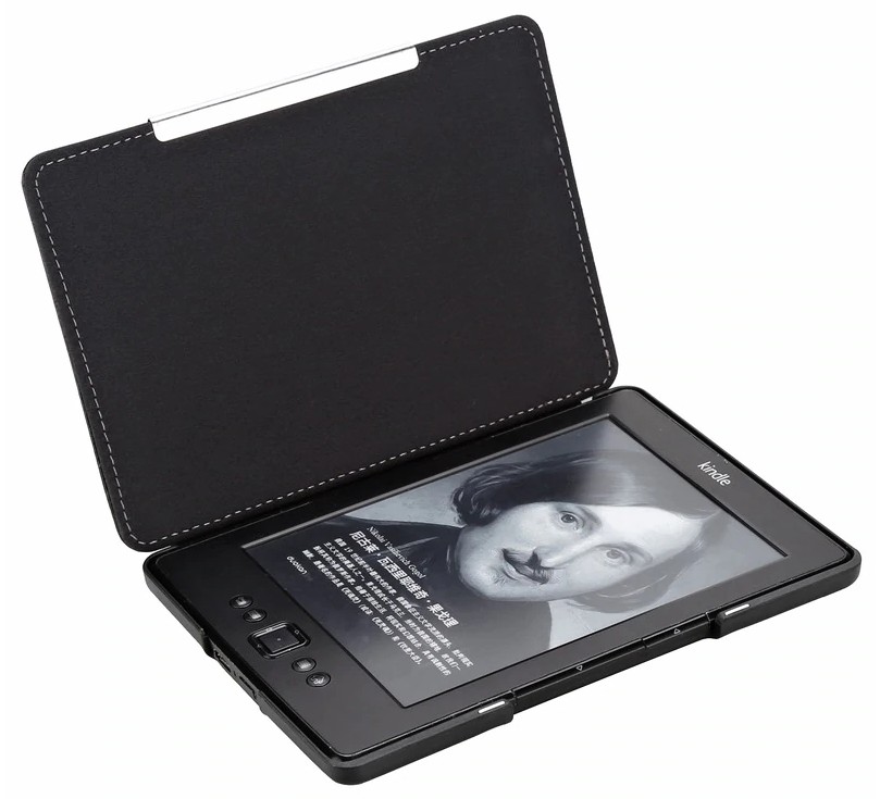 Amazon Kindle 4 / 5 Durable Lock - AKF04 - tmavo modré púzdro, magnet