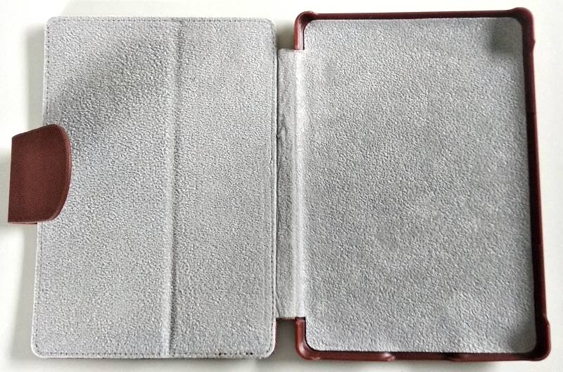 Amazon Kindle 4,5 Hard Back HAB06 - Durable Lock, hnedé, stojan