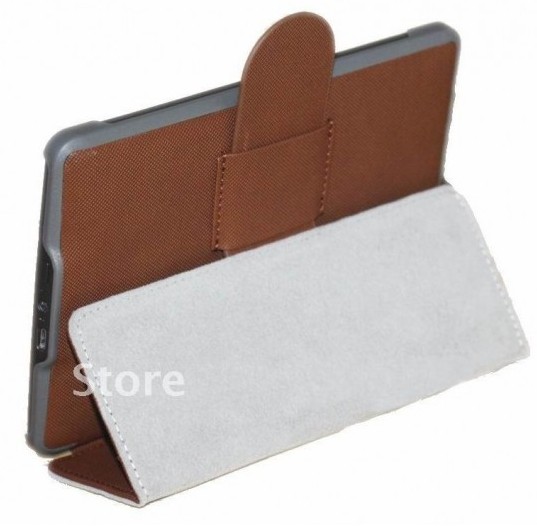 Amazon Kindle 4,5 Hard Back HAB06 - Durable Lock, hnedé, stojan