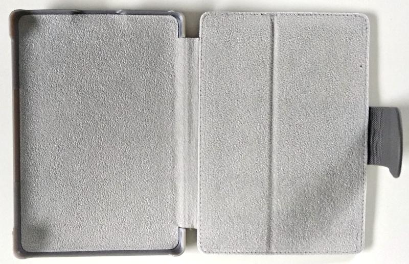Amazon Kindle 4,5 Hard Back HAB08 - Durable Lock, šedé, stojan