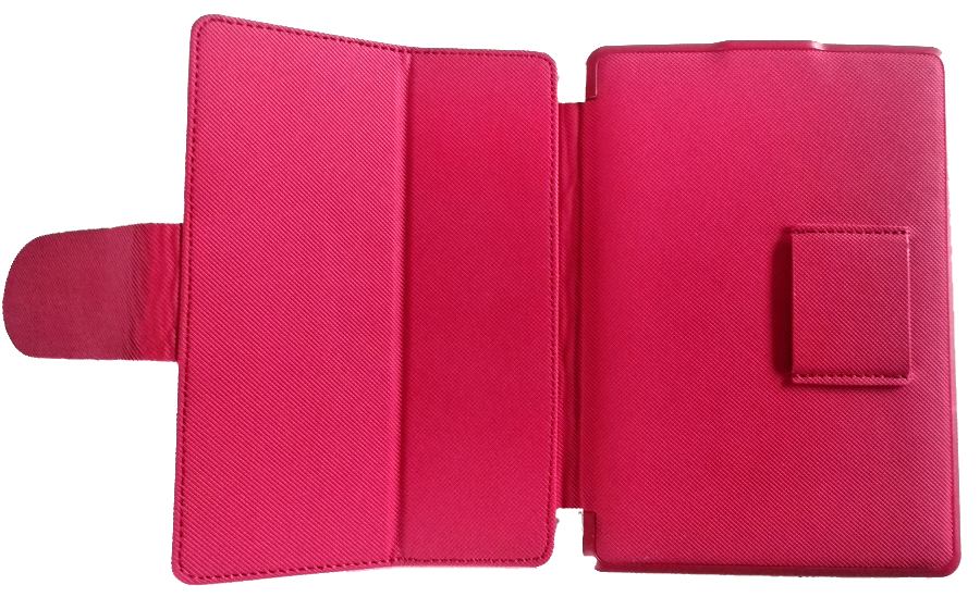 Amazon Kindle 4,5 Hard Back HAB04 - Durable Lock, červené, stojan