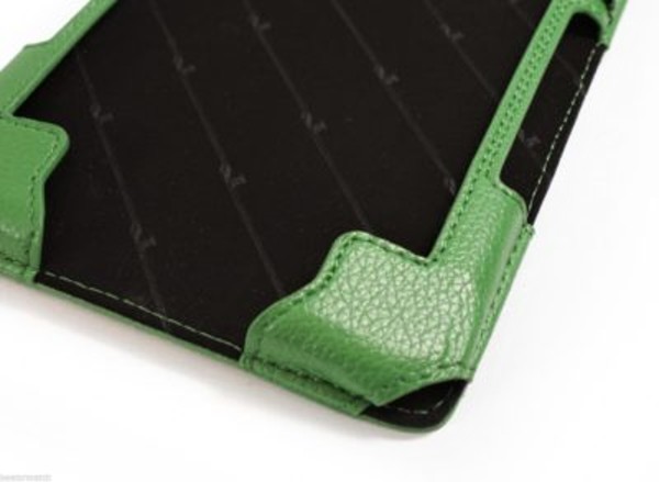 Tuff-Luv Sleek S2L zelené - pre Amazon Kindle 4/5 - púzdro, stojan
