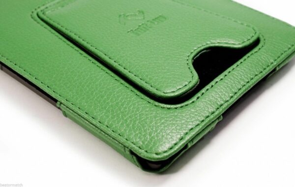 Tuff-Luv Sleek S2L zelené - pre Amazon Kindle 4/5 - púzdro, stojan