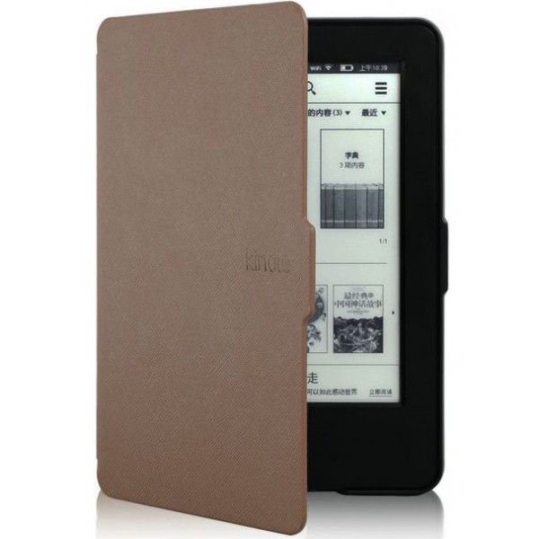 Durable Lock 393 Amazon Kindle 6 - hnedé, magnet, AutoSleep