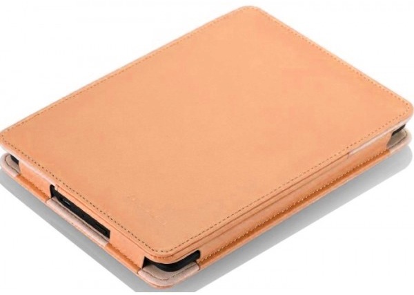 Amazon Kindle 6 FORTRESS FT157 zlaté púzdro - magnet, vrecko
