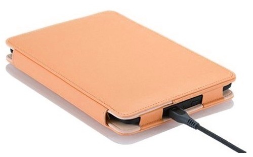 Amazon Kindle 6 FORTRESS FT157 zlaté púzdro - magnet, vrecko