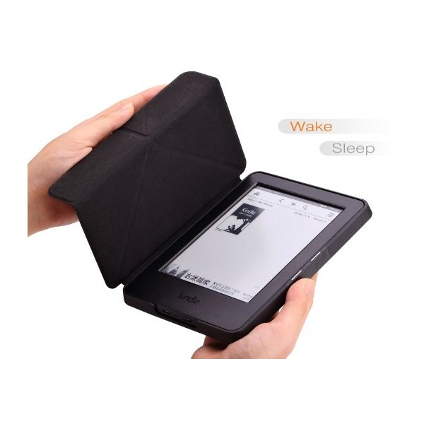 Origami OR41 - Amazon Kindle 6, Paperwhite 1, 2, 3 fialové - magnet, stojan