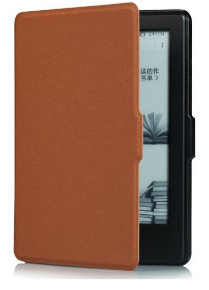 Kindle 8 Durable Lock púzdro DL404 - hnedé, magnetické zatváranie, AutoSleep