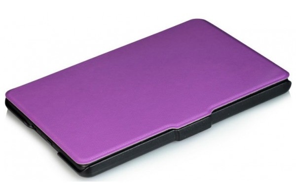 Obal na čítačku Kindle 8 - Durable Lock DL403 - fialové, magnetické zatváranie, AutoSleep