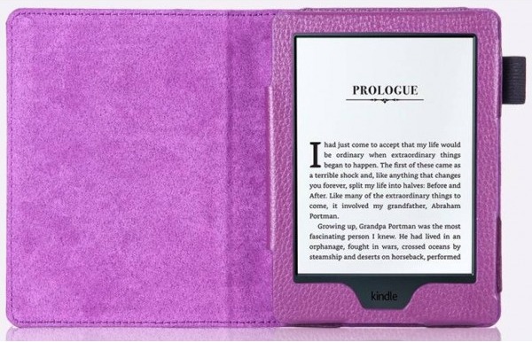 Amazon Kindle 8 Protect PT132 fialové - puzdro, magnet, AutoSleep