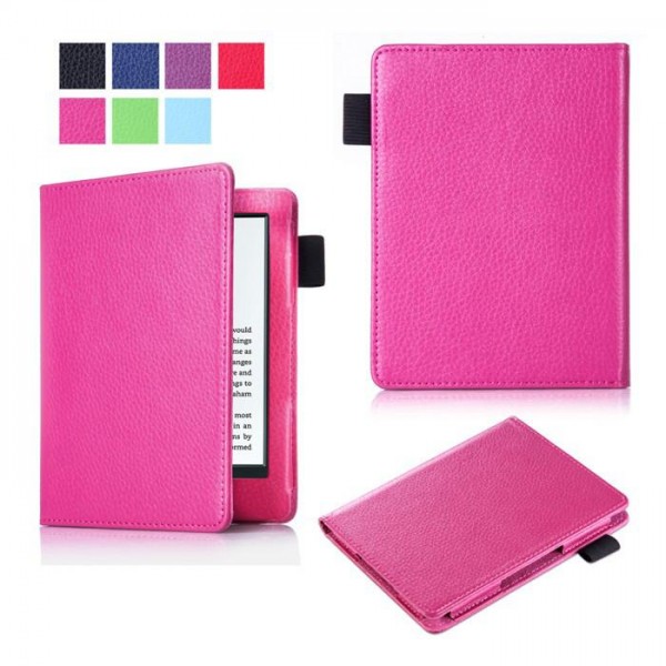 Amazon Kindle 8 Protect PT134 tmavo ružové - púzdro, magnet, AutoSleep