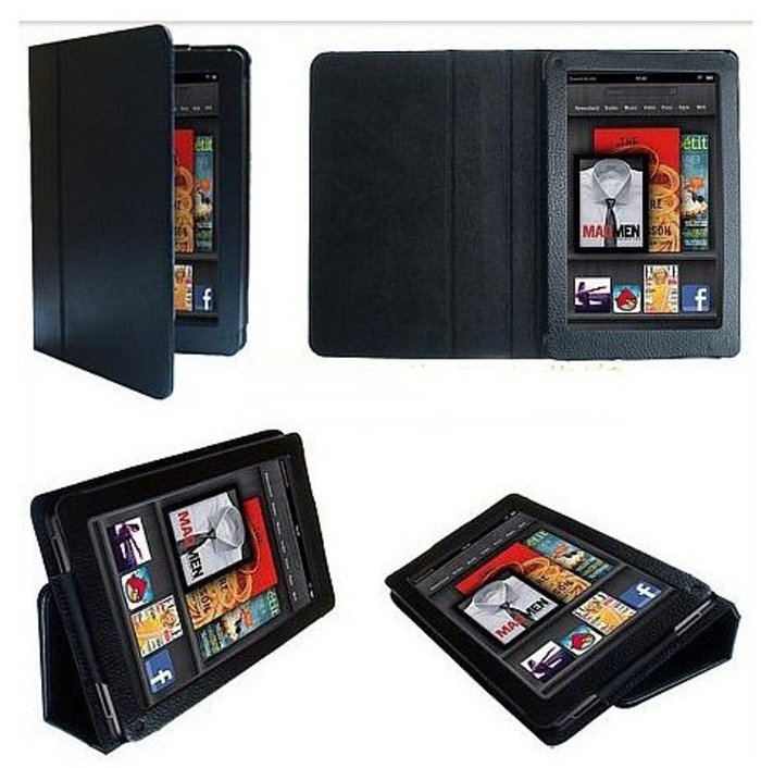 Protect PT511 pre Amazon Kindle Fire 1. gen 7" čierne - púzdro, stojan