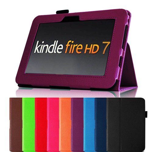 Protect PT510 pre Amazon Kindle Fire 1. gen 7" fialové - puzdro, stojan