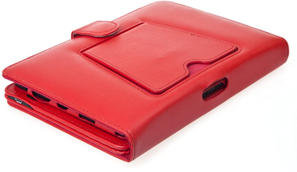 Protect PT144 - Amazon Kindle Fire HD 2.gen 7" - červené, stojan, bluetooth, klávesnica