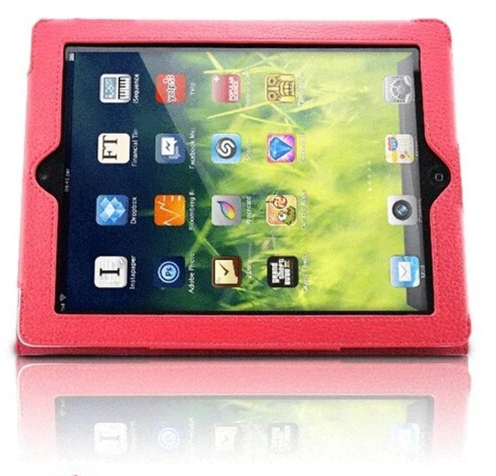 Protect PT513 pre Amazon Kindle Fire 8,9" červené - púzdro, stojan