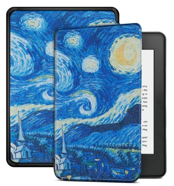 Durable Lock DL-1269 - obal na čítačku Kindle Paperwhite 4 (2018) - motív Gogh