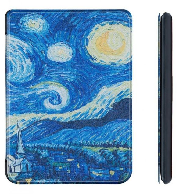 Durable Lock DL-1269 - obal na čítačku Kindle Paperwhite 4 (2018) - motív Gogh