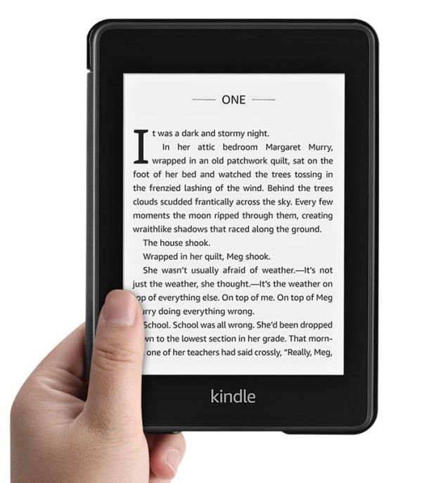 Durable Lock DL-1261 - obal na čítačku Kindle Paperwhite 4 (2018) - tmavo ružové