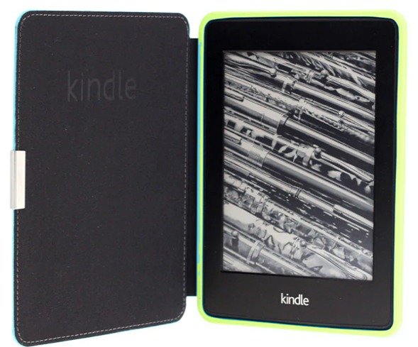 Obal na čítačku Kindle Paperwhite 1, 2, 3 CA06 zelené - Original (PU koža)