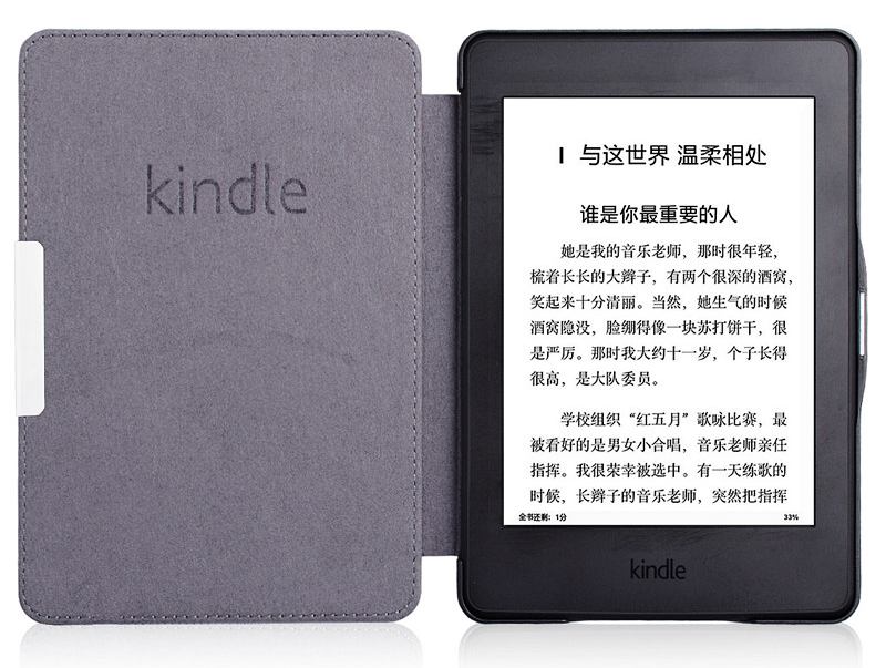 Obal na čítačku Kindle Paperwhite 1, 2, 3 Durable - AK46 - ružový