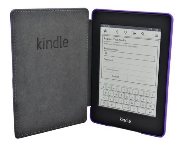Obal na čítačku Kindle Paperwhite 1, 2, 3 Durable - AK44 - fialový
