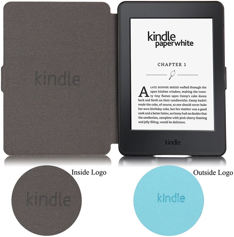 Obal Durable Lock na Kindle Paperwhite 1/2/3 - svetlo modrý