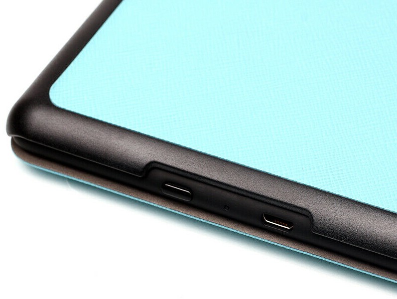 Obal Durable Lock na Kindle Paperwhite 1/2/3 - svetlo modrý