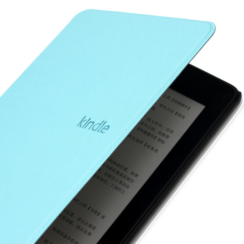 Obal Durable Lock na Kindle Paperwhite 1/2/3 - svetlo modrý