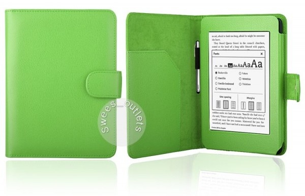 Púzdro pre Amazon Kindle Paperwhite 1, 2, 3 - Protect PT142 - zelené, magnet, AutoSleep