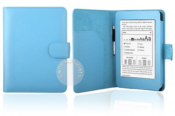 Púzdro pre Amazon Kindle Paperwhite 1, 2, 3 - Protect PT140 - svetlo modré, magnet, AutoSleep