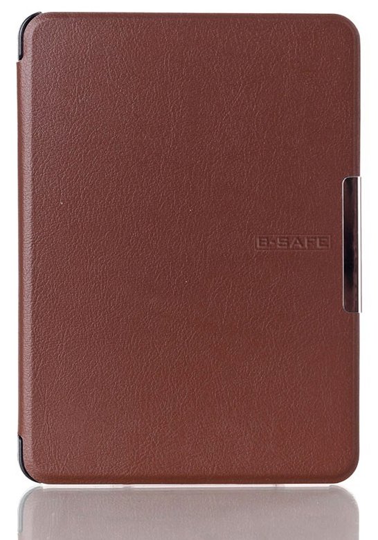 Puzdro Durable Lock pre Amazon Kindle Voyage - hnedé, magnet, AutoSleep