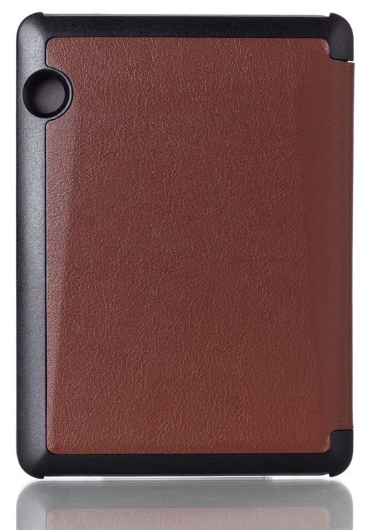 Puzdro Durable Lock pre Amazon Kindle Voyage - hnedé, magnet, AutoSleep