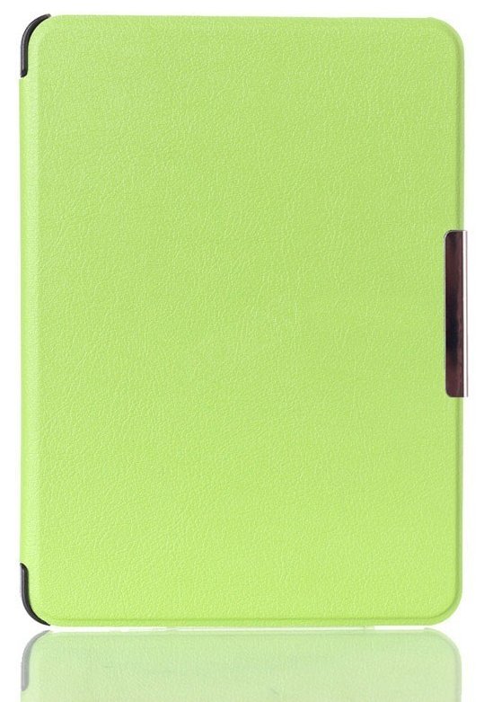Puzdro Durable Lock pre Amazon Kindle Voyage - zelené, magnet, AutoSleep