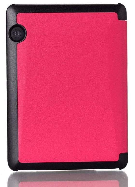 Puzdro Durable Lock pre Amazon Kindle Voyage - ružové, magnet, AutoSleep