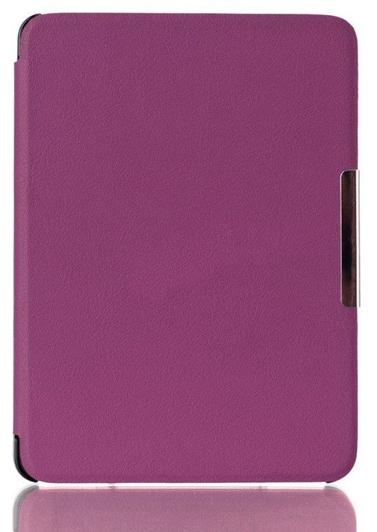 Puzdro Durable Lock pre Amazon Kindle Voyage - fialové, magnet, AutoSleep