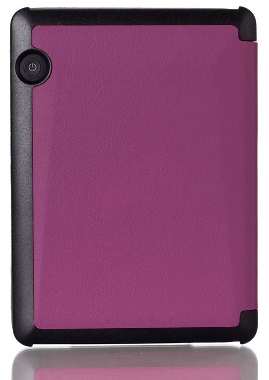 Puzdro Durable Lock pre Amazon Kindle Voyage - fialové, magnet, AutoSleep