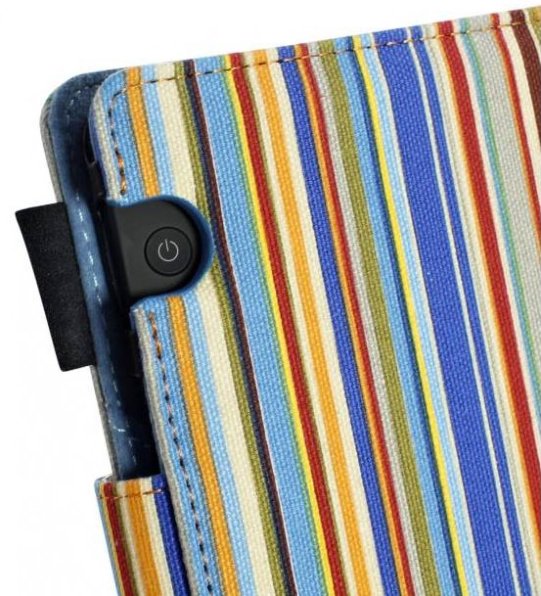 Púzdro Lente Designs pre Amazon Kindle Voyage - motív Sienna Stripes
