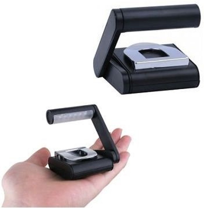 LEA lampička kĺbová Booklights - T-HL-360, 12 LED, pre všetky čítačky kníh - čierna