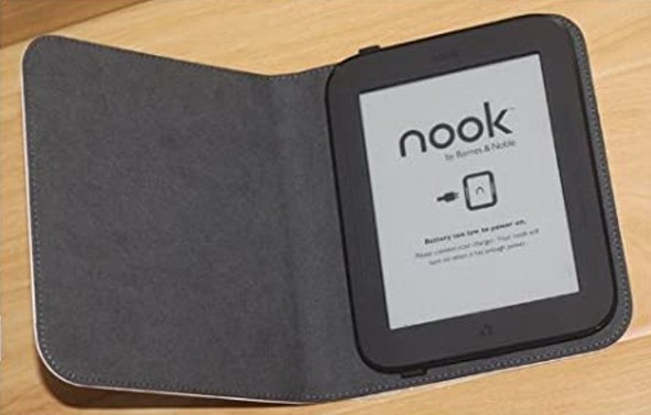 Obal na čítačku Barnes & Noble Nook Simple Touch - NST123 - červené