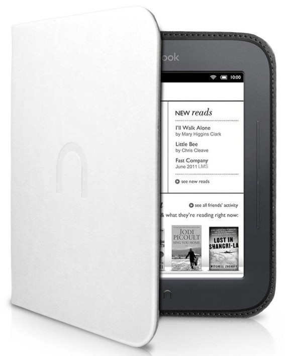 Obal na čítačku Barnes & Noble Nook Simple Touch - NST125 - biele